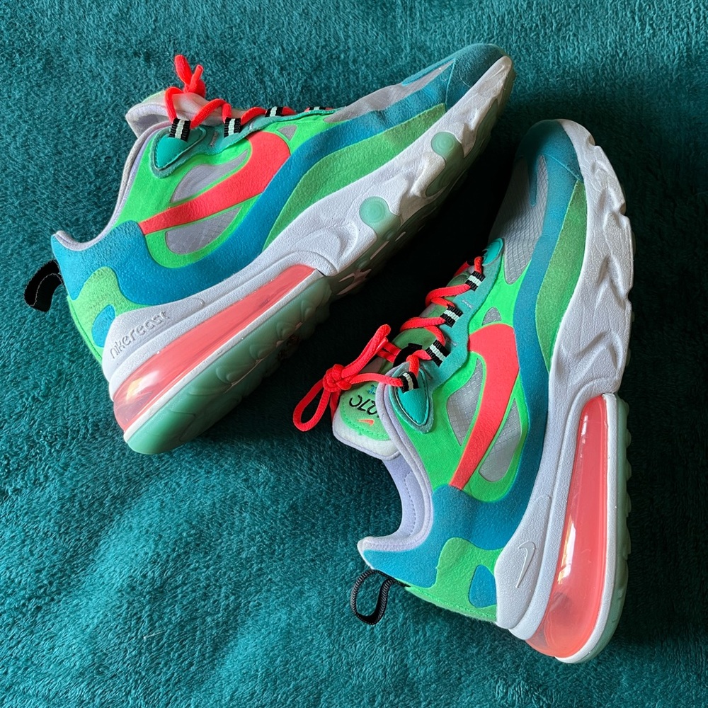 !DELETING TOMORROW! neon Nike air 270